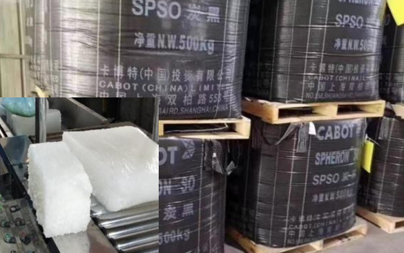 Materia EPDM ex USA importata ad membranam diffundendam tubi fabricandi